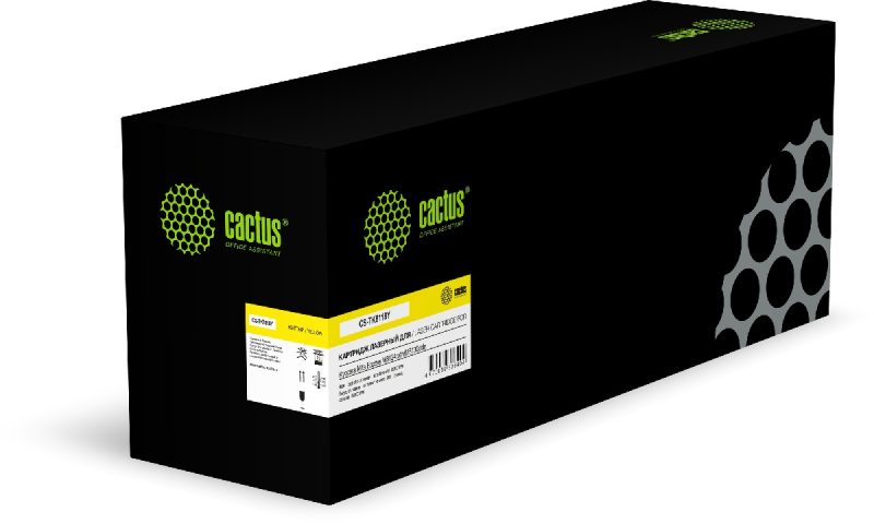 Картридж лазерный Cactus CS-TK8118Y TK-8118Y ASIA CN желтый (6000стр.)