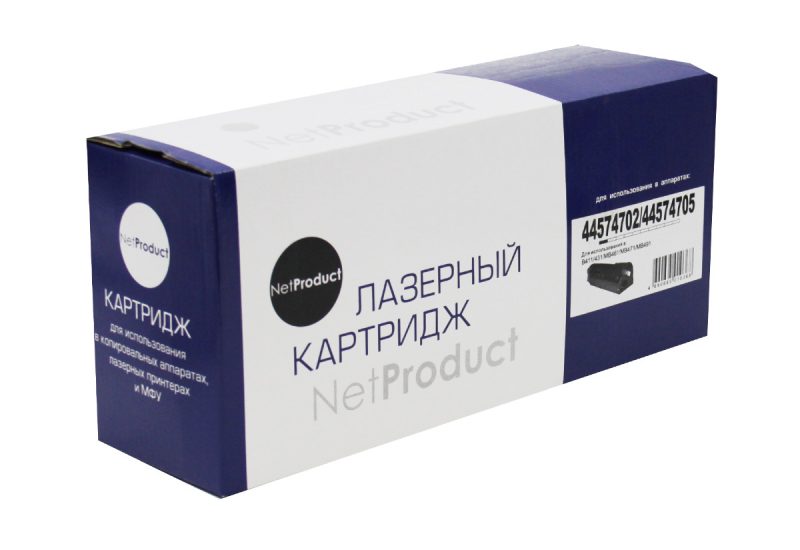 Картридж OKI B411/B431/MB461/MB471/MB491 (NetProduct) 44574702/44574705, 3К