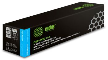 Картридж HP W2211A 207A (Cactus) голубой (1250стр.) M255/MFP M282/M283 с чипом