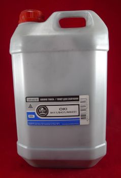 Тонер OKI B411/B431/MB461/MB471/MB491 Black (кан. 1кг) Black&White Premium (Tomoegawa) фас.Россия