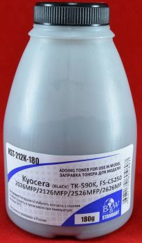 Тонер для Kyocera TK-590K Black (фл. 180г) 7K Black&White Standart (Tomoegawa) фас.Россия