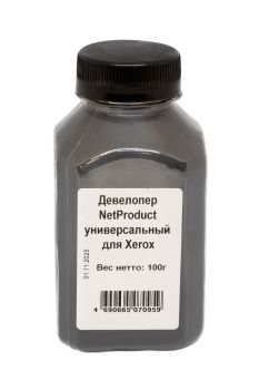 Девелопер NetProduct универсальный для Xerox, 100 г, банка