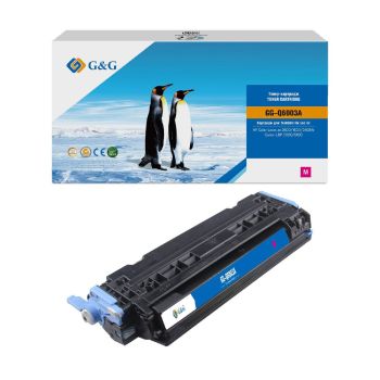 Картридж лазерный G&G GG-Q6003A пурпурный (2000стр.) для HP CLJ 1600/2600/2605N, LBP 5000/5100 Canon