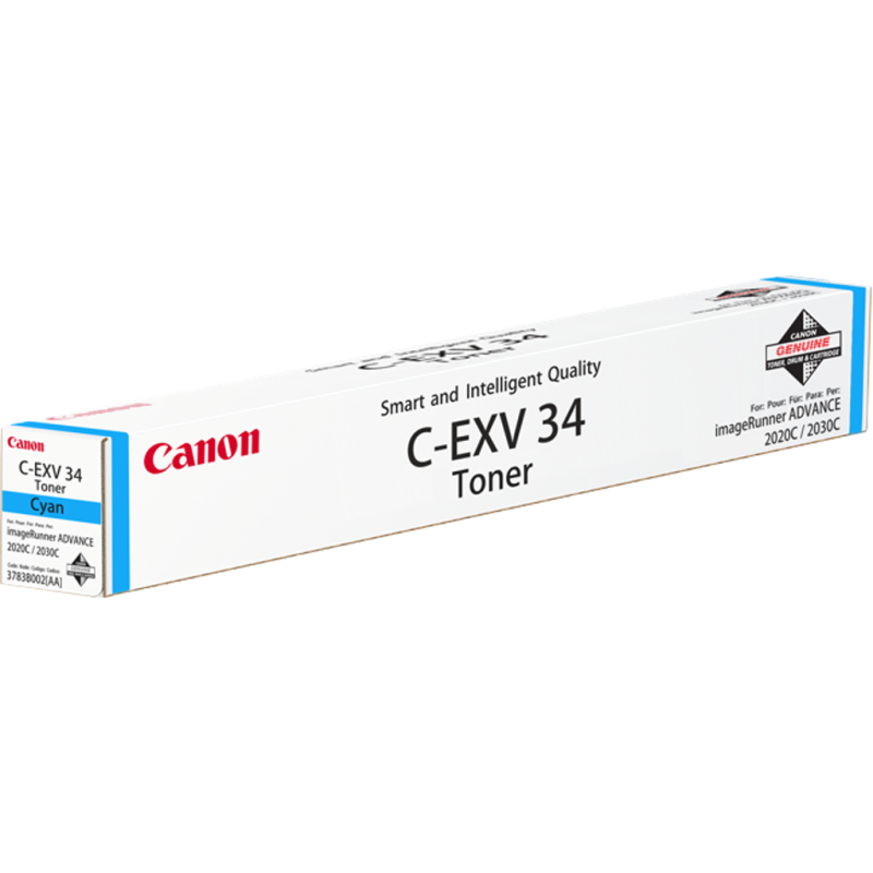 Картридж Canon IRAC2020L/2030L (O) C-EXV34C / 3783B002 Cyan