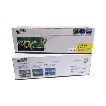 Картридж для HP W2212X (207X) желтый (2,45K) UNITON Premium GREEN LINE (Eco Protected)