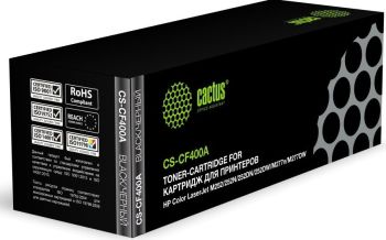 Картридж лазерный Cactus CS-CF400A CF400A черный (1500стр.)