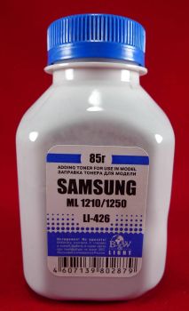 Тонер SAMSUNG ML-1210/1520/1610/40/60/1710/2010/216x (фл. 85г) Black&White Light фас.Россия