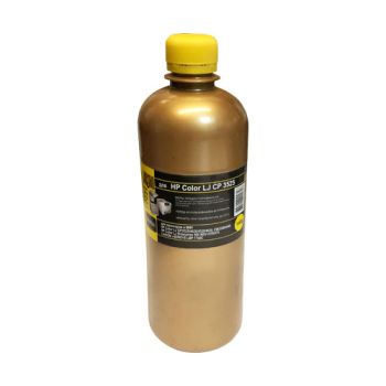 Тонер для HP Color LJ CP 3525/3530/4025/4525/CM4540/M551 (фл,140,желтый,Chemical MKI) Gold ATM