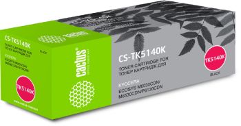 Картридж лазерный Cactus CS-TK5140K TK-5140K черный (7000стр.)