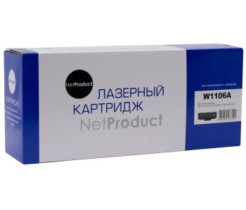 Картридж HP Laser 107a/r/135a/HP Laser 107a/137fnw (NetProduct) 106A/W1106A, 1К (с чипом)