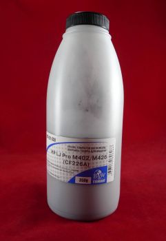 Тонер для картриджей CF226X/CF259X (фл. 350г) Black&White Standart фас.Россия