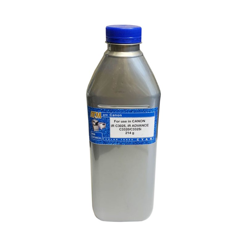Тонер для CANON iR C3025, iR ADVANCE C3320/C3325i (фл,214,синий,CL-001 IMEX) Silver ATM