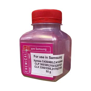 Тонер для SAMSUNG C430/480,CLP360/325 (фл,55,красный,Chemical) Silver ATM