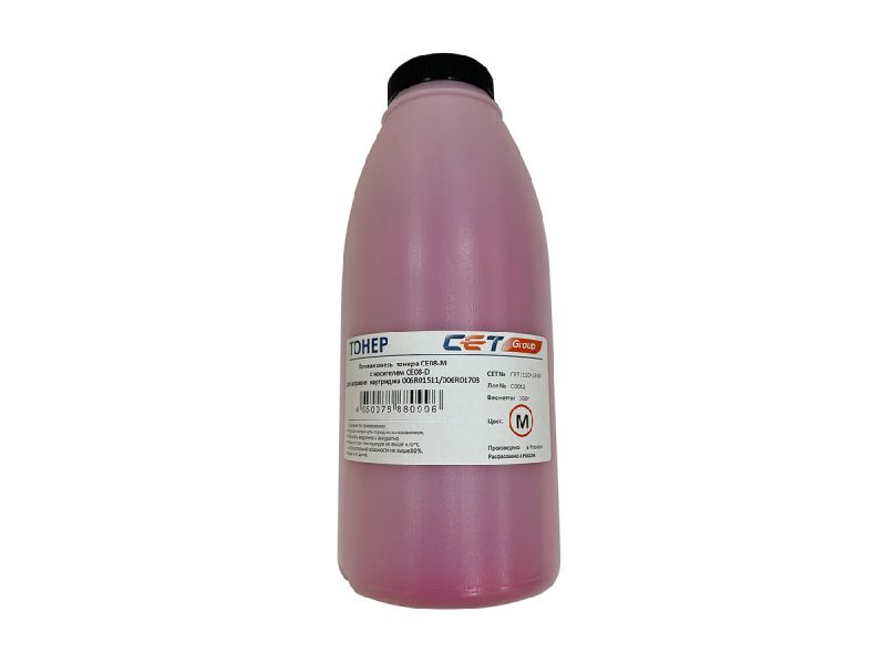 Тонер XEROX AL C8045/8035 (Japan) CE08-M (CPT) + носитель CE08-D, Magenta, 360г/бут, CET111041360