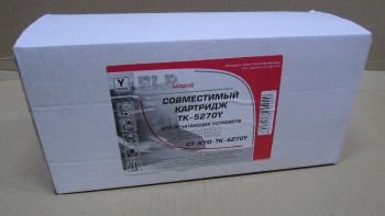 Тонер-картридж для Kyocera Ecosys M6230cidn/M6630cidn/P6230cdn TK-5270Y yellow 6K (ELP Imaging)