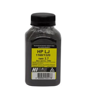 Тонер HP LJ 1160/1320 (Hi-Black) Тип 3.7, Bk, 150 г, банка
