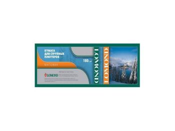 Бумага рулонная Lomond матовая 1067х30х50,8, 180 г., рулон 1202093