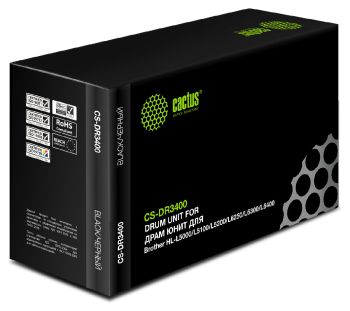 Блок фотобарабана Cactus CS-DR3400 DR-3400 черный ч/б:30000стр.
