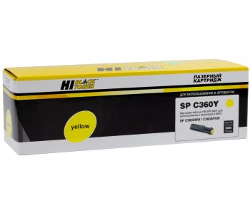 Картридж Ricoh Aficio SPC360DNw/SFNw/SNw/SPC361SFNw (Hi-Black) SPC360Y, Y, 5K