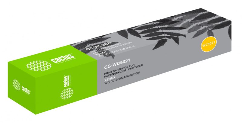 Картридж лазерный Cactus CS-WC5021 006R01573 черный (9000стр.)