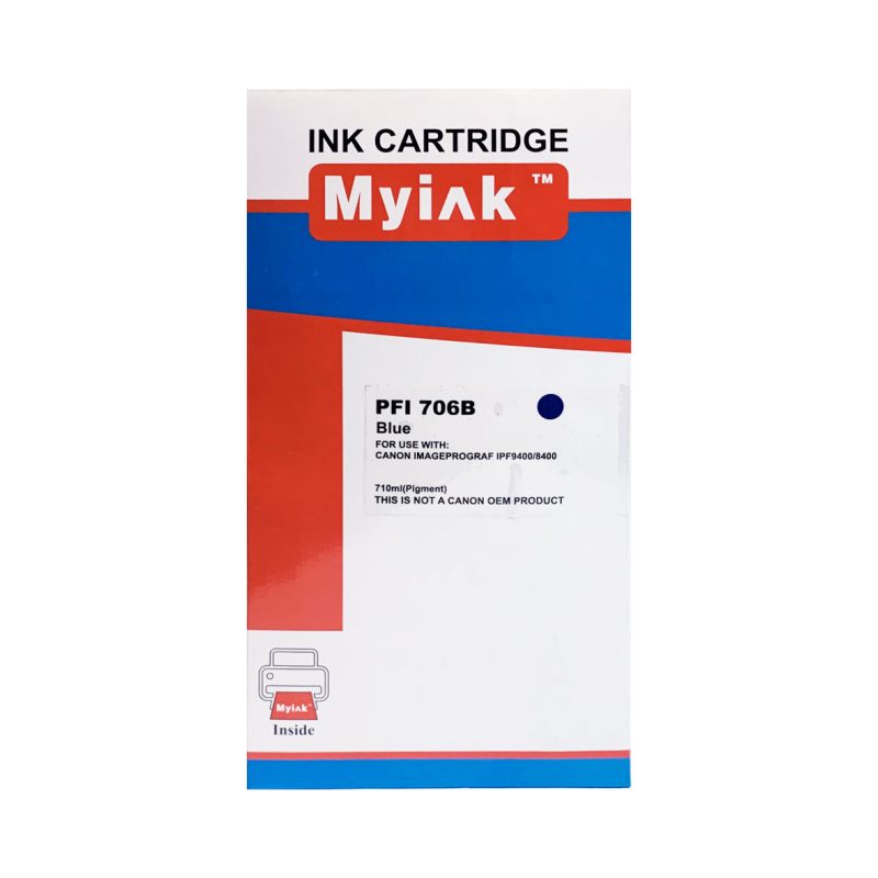Картридж CANON IPF 8400/8400S/8400SE/9400/9400S Blue (710 ml) MyInk PFI-706B 