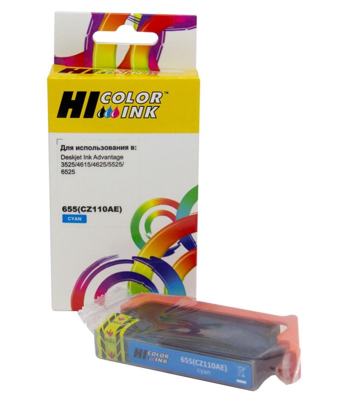 Картридж HP DJ IA 3525/4615/5525/4525, №655 (Hi-Black) CZ110AE, C