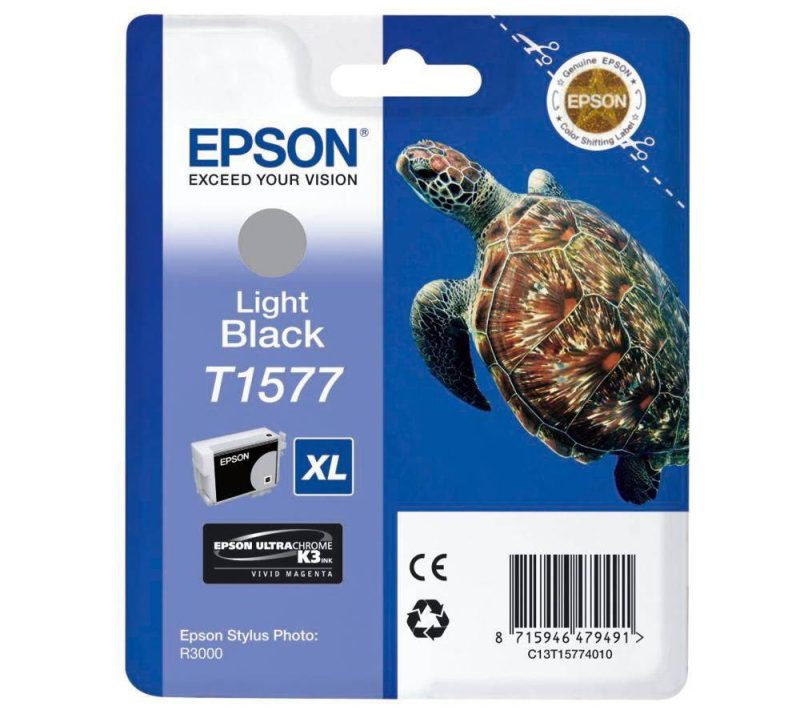 Картридж Epson Stylus Photo R3000 (O) C13T15774010, Light black