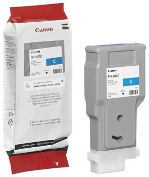 Картридж Canon IPF 680/685/780/785 (O) PFI-207C/ 8790B001, голубой, 300 мл