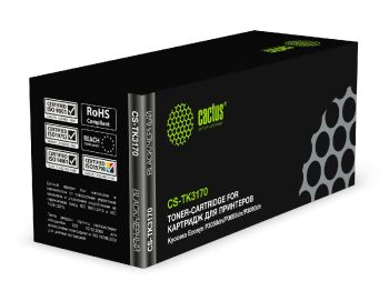 Картридж лазерный Cactus CS-TK3170 TK-3170 черный (15500стр.)