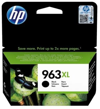 Картридж HP OfficeJet Pro 901x/902x/HP, 2К (O) 963XL/3JA30AE, чёрный