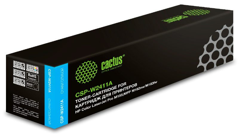 Картридж лазерный Cactus CSP-W2411A 216A голубой (850стр.)