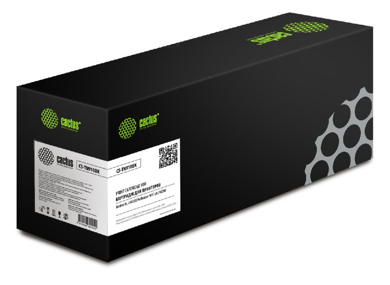 Картридж лазерный Cactus CS-TN910BK TN-910BK черный (9000стр.)