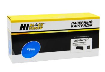 Картридж HP CLJ 1600/2600/2605 (Hi-Black) Q6001A, C, 2K, ВОССТАН