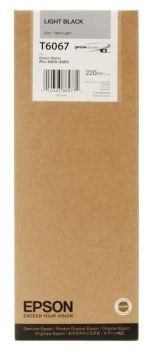 Картридж Epson Stylus Pro 4800/4880 (O) C13T606700, серый, 220 мл
