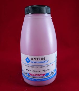 Тонер для картриджей CE313A Magenta, химический (фл. 25г) (Katun) фас.Россия