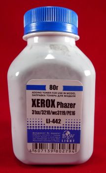 Тонер XEROX Phaser 31xx/3100/3200/3210/WC3119/Pe220 (фл. 80г) Black&White Light фас.Россия