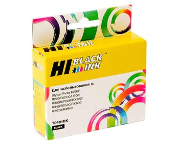 Картридж Epson Stylus Photo R200/R300/RX500/RX600 (Hi-Black) C13T04814010, BK