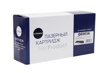 Картридж HP CLJ 1600/2600/2605 (NetProduct) Q6003A, M, 2K, ВОССТАН
