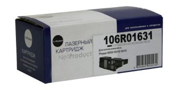 Картридж Xerox Phaser 6000/6010/WC6015 (NetProduct) 106R01631, C, 1K, тонер-картридж