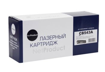 Картридж HP CLJ CM1300/CM1312/CP1210/CP1215 (NetProduct) CB543A, M, 1,5K