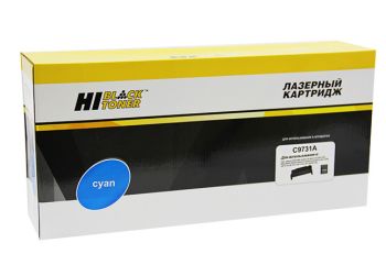 Картридж HP CLJ 5500/5550 (Hi-Black) C9731A, C, 11K, ВОССТАН