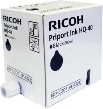 Краска Ricoh Priport JP4500/ DX4542/4545/DD 4450 черная (O) HQ40/817225, 5шт по 600 мл