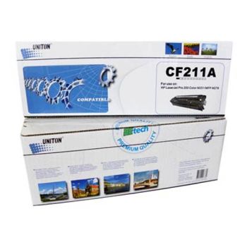 Картридж для HP CF211A (131A) синий (1,8K) UNITON Premium GREEN LINE (Eco Protected)