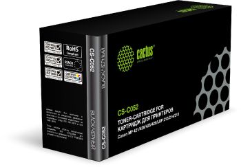 Картридж лазерный Cactus CS-C052 Cartridge 052 черный (3100стр.)