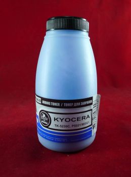 Тонер для Kyocera TK-5230C, P5021/M5521 Cyan (фл. 35г) 2.2K Black&White Premium фас.Россия