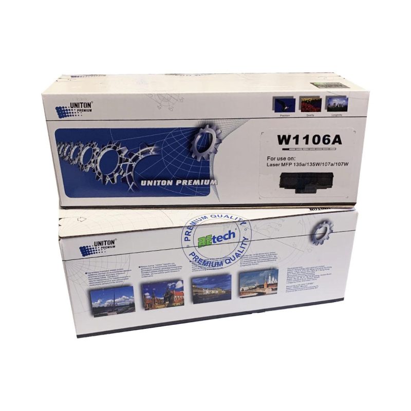 Картридж HP Laser 107a/r/135a/HP Laser 107a/137fnw (UNITON Premium) 106A/W1106A, 1К (с чипом)