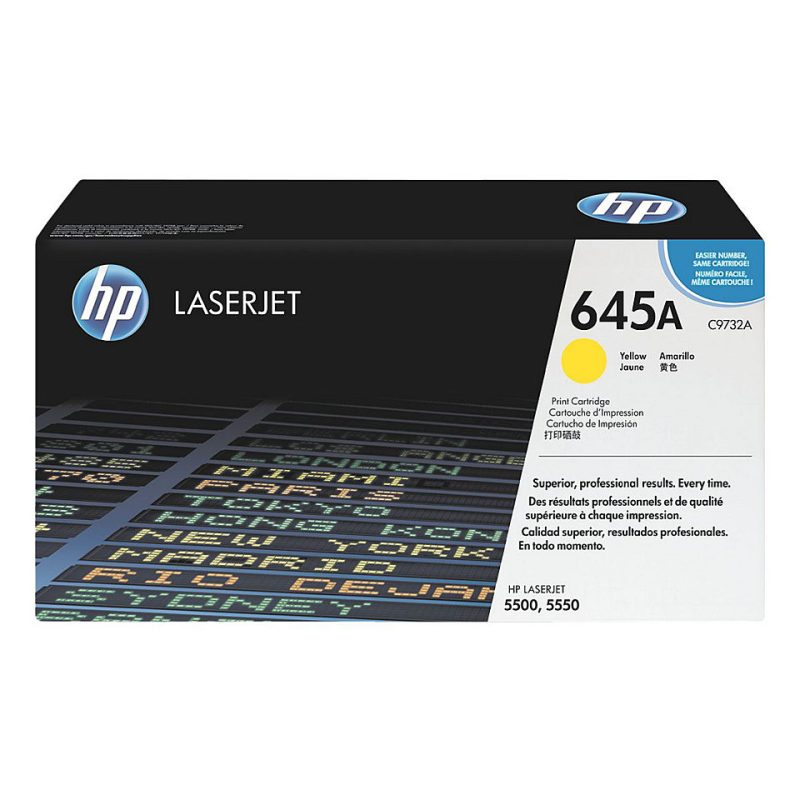 Картридж HP CLJ 5500/5550 (O) C9732A, Y, 12K
