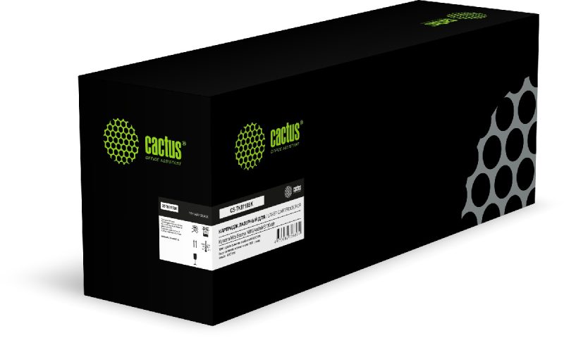 Картридж лазерный Cactus CS-TK8118BK TK-8118BK ASIA CN черный (12000стр.)