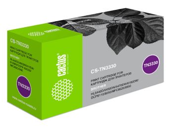 Картридж лазерный Cactus CS-TN3330 TN-3330 черный (3000стр.)