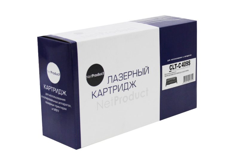 Картридж Samsung CLP-310/315/CLX-3170fn/3175 (NetProduct) CLT-C409S, C, 1K